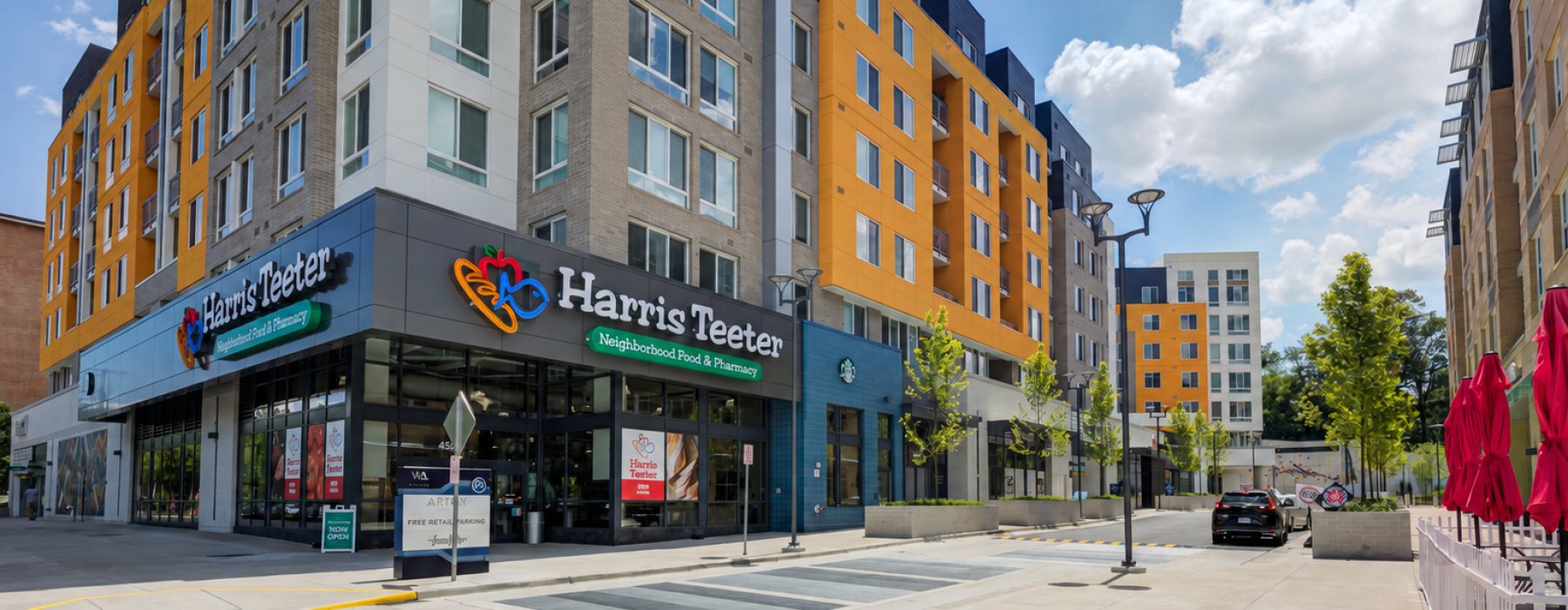 On-site Harris Teeter, Dining and Shopping Near Array at West Alex