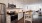 a kitchen with white cabinets