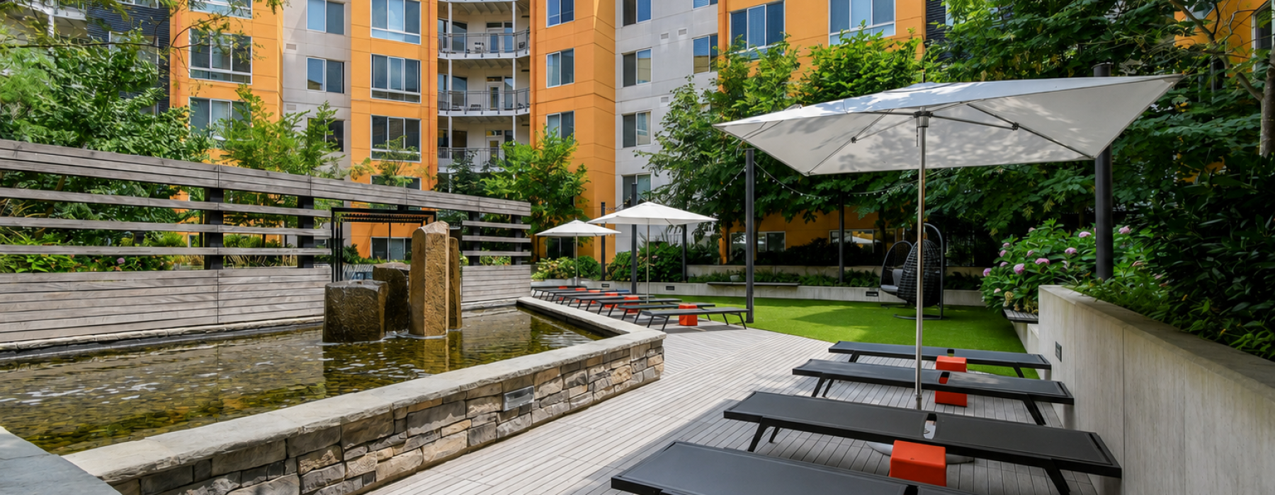 A private courtyard sanctuary